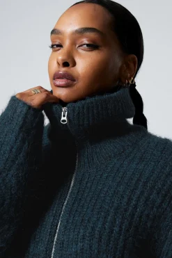 Weekday BEA ZIP CARDIGAN>Women Knitwear