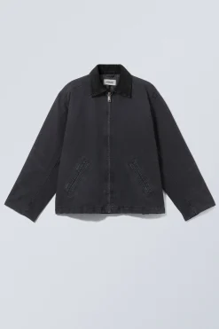 Weekday BELLE WASHED CANVAS JACKET><noscript><img width=