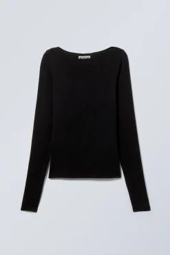 Weekday BOATNECK LONG SLEEVE TOP><noscript><img width=