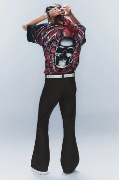 Weekday BOO BOOTLEG LOW WAIST REGULAR BOOTCUT JEANS><noscript><img width=