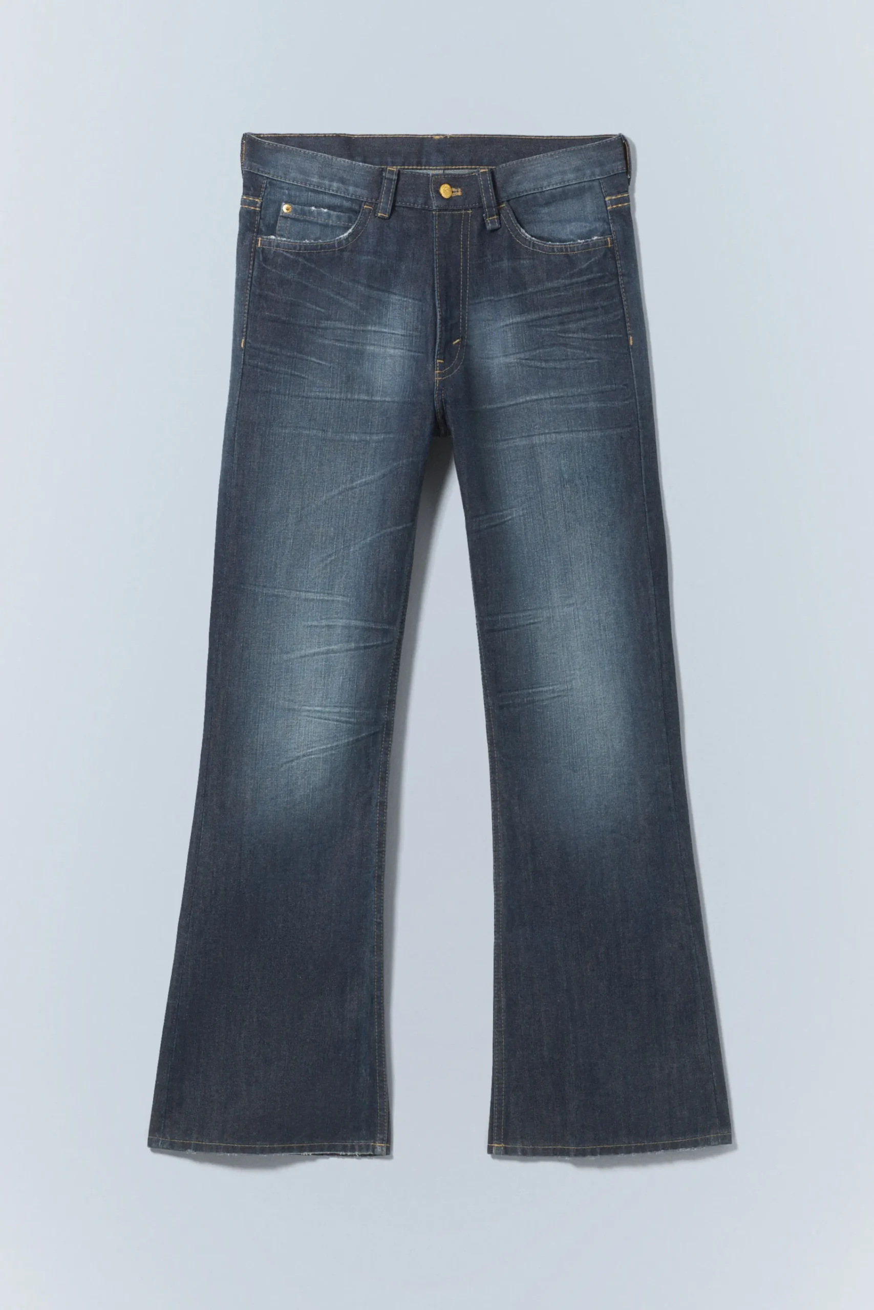 Weekday BOO BOOTLEG LOW WAIST REGULAR BOOTCUT JEANS> Jeans