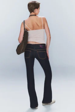 Weekday BOOTY BEI LOW WAIST SKINNY BOOTCUT JEANS><noscript><img width=