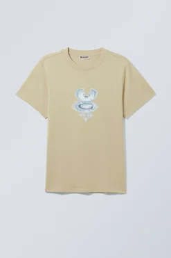 Weekday BOXY GRAPHIC PRINTED T-SHIRT><noscript><img width=