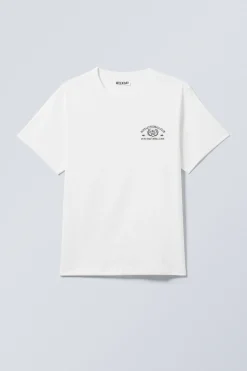 Weekday BOXY GRAPHIC PRINTED T-SHIRT><noscript><img width=
