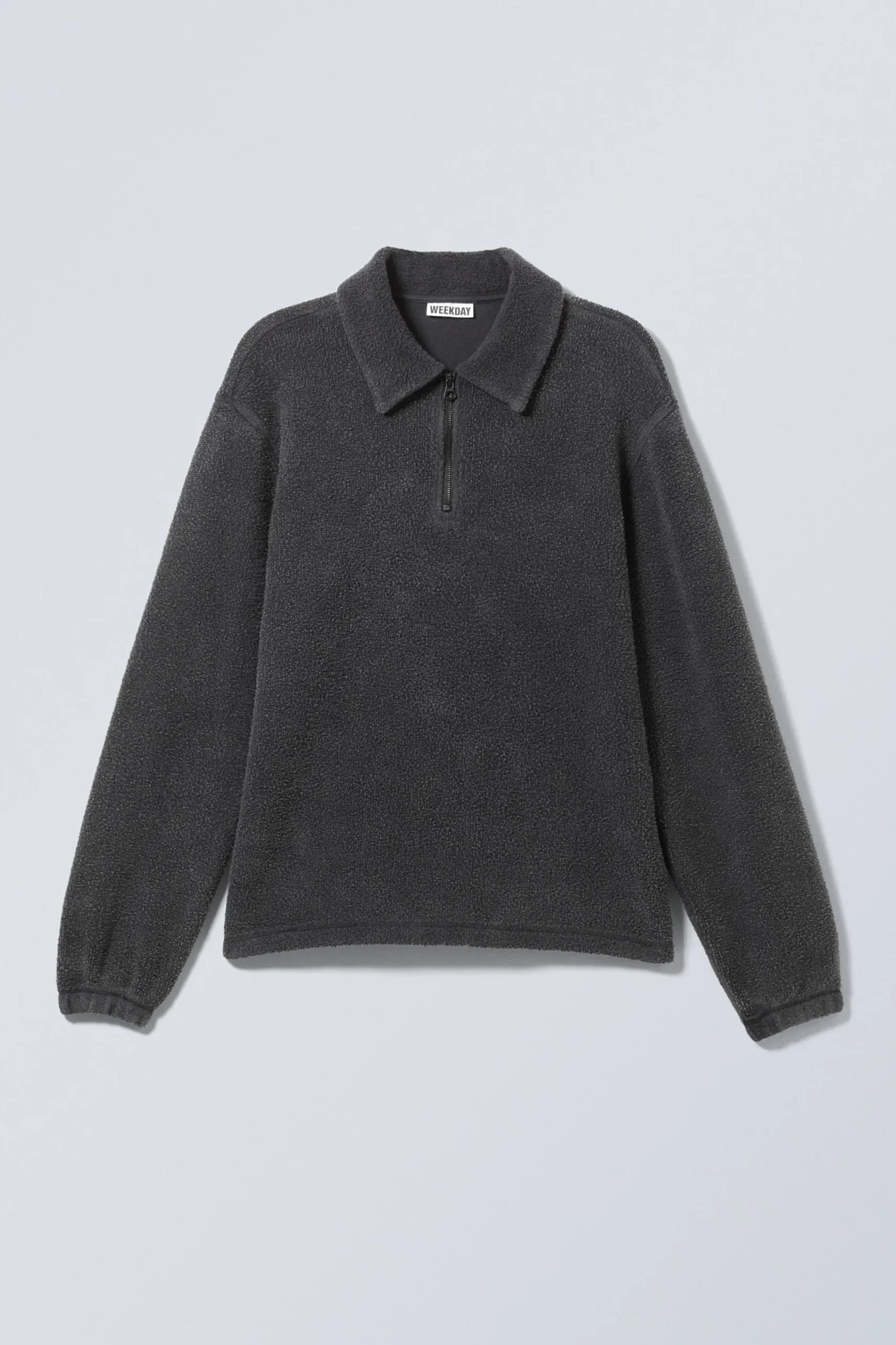 Weekday BOXY HALF-ZIP FLEECE SWEATSHIRT> Sweatshirts