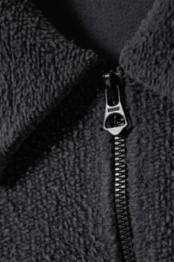 Weekday BOXY HALF-ZIP FLEECE SWEATSHIRT><noscript><img width=