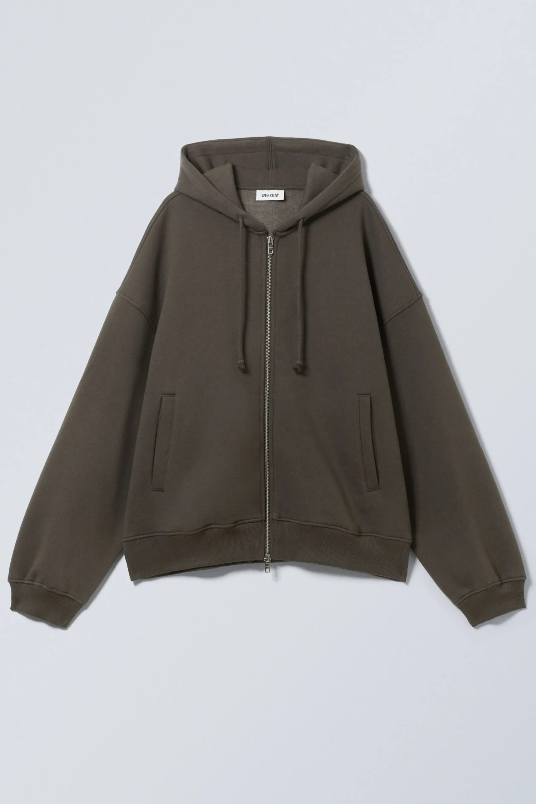 Weekday BOXY HEAVY ZIP HOODIE>Women Hoodies|Basics