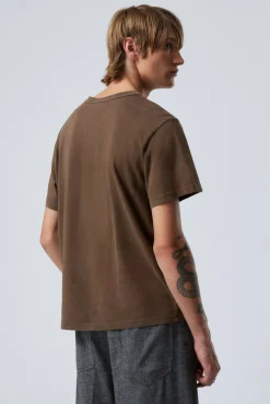 Weekday BOXY LIGHTWEIGHT GRAPHIC T-SHIRT><noscript><img width=