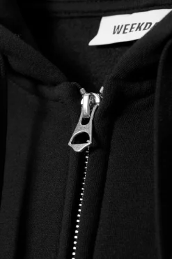 Weekday BOXY MIDWEIGHT ZIP HOODIE><noscript><img width=