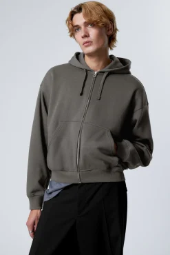Weekday BOXY MIDWEIGHT ZIP HOODIE> Basics|Hoodies