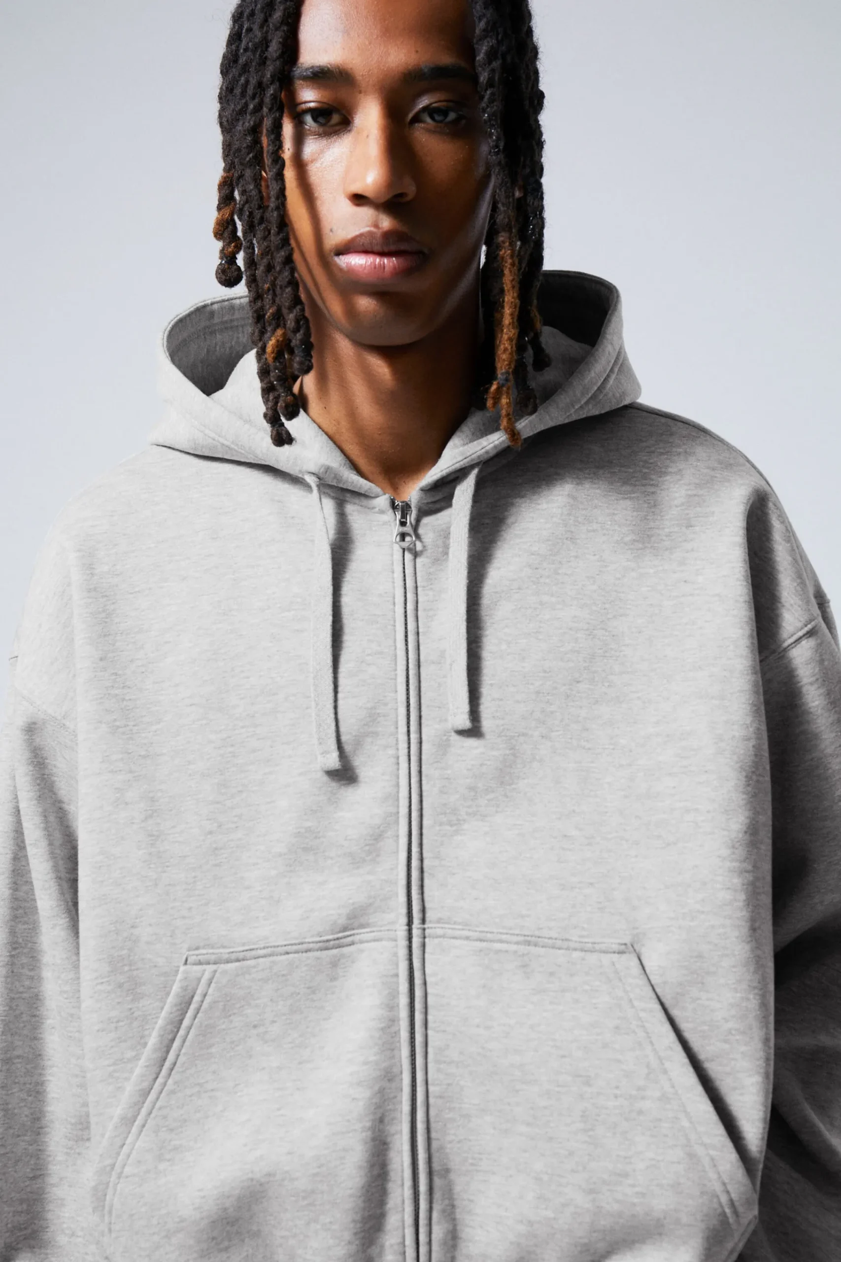 Weekday BOXY MIDWEIGHT ZIP HOODIE> Basics|Hoodies