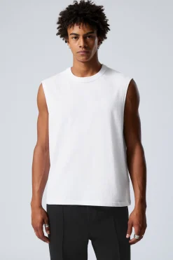 Weekday BOXY WASHED TANK TOP> Basics|T-Shirts & Tops