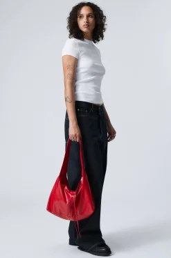 Weekday COATED RECTANGULAR SHOULDER BAG>Women Bags