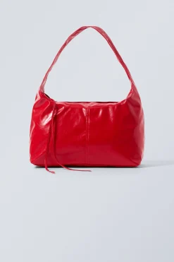 Weekday COATED RECTANGULAR SHOULDER BAG><noscript><img width=