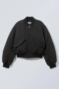 Weekday CROPPED BOMBER JACKET><noscript><img width=
