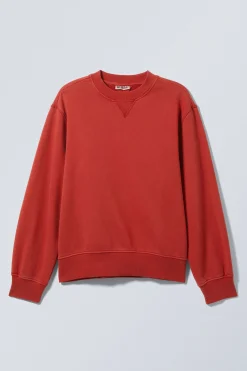 Weekday CROPPED COTTON FLEECE SWEATSHIRT> Sweatshirts