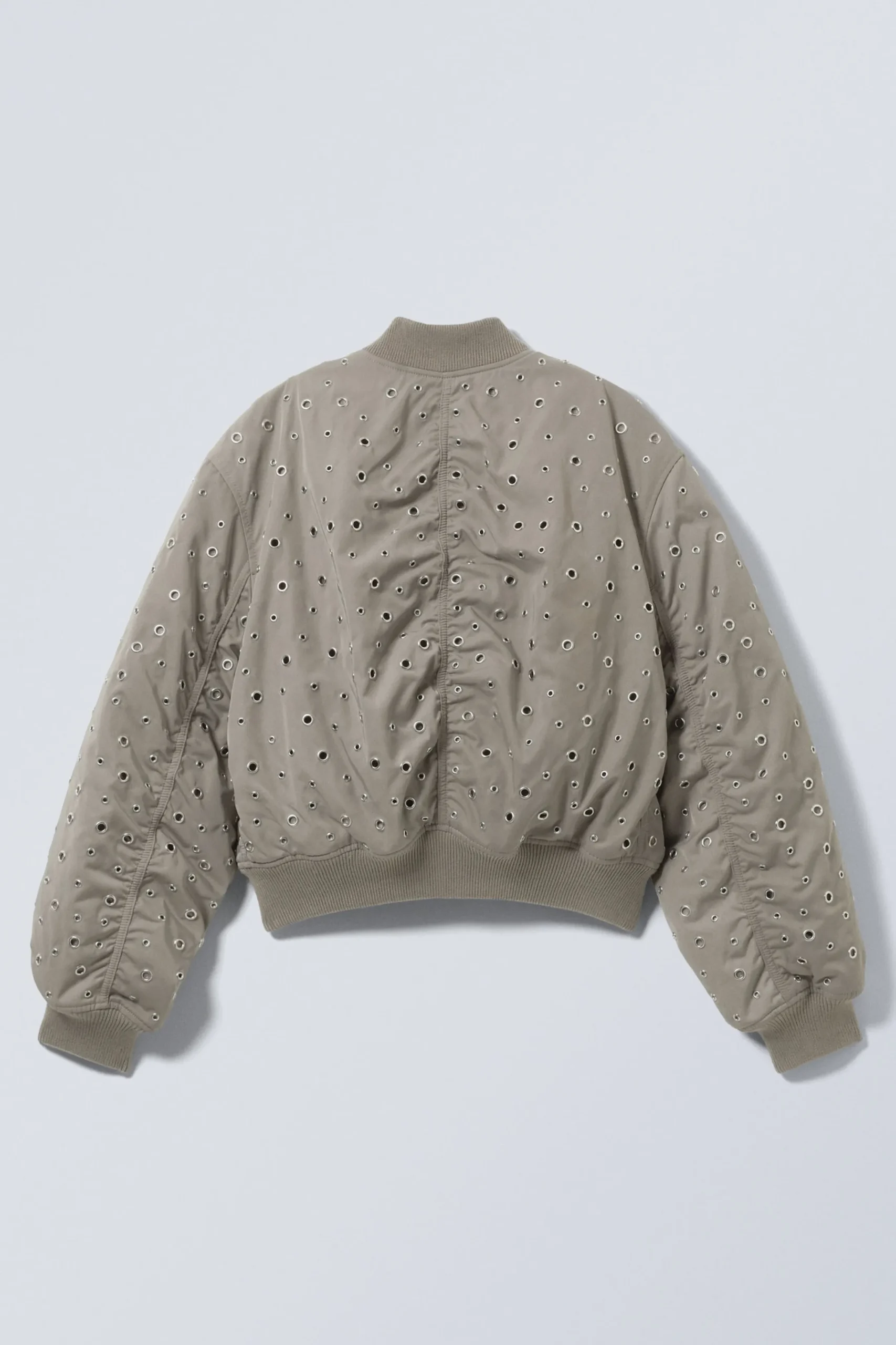Weekday CROPPED EYELET BOMBER JACKET>Women Jackets & Coats