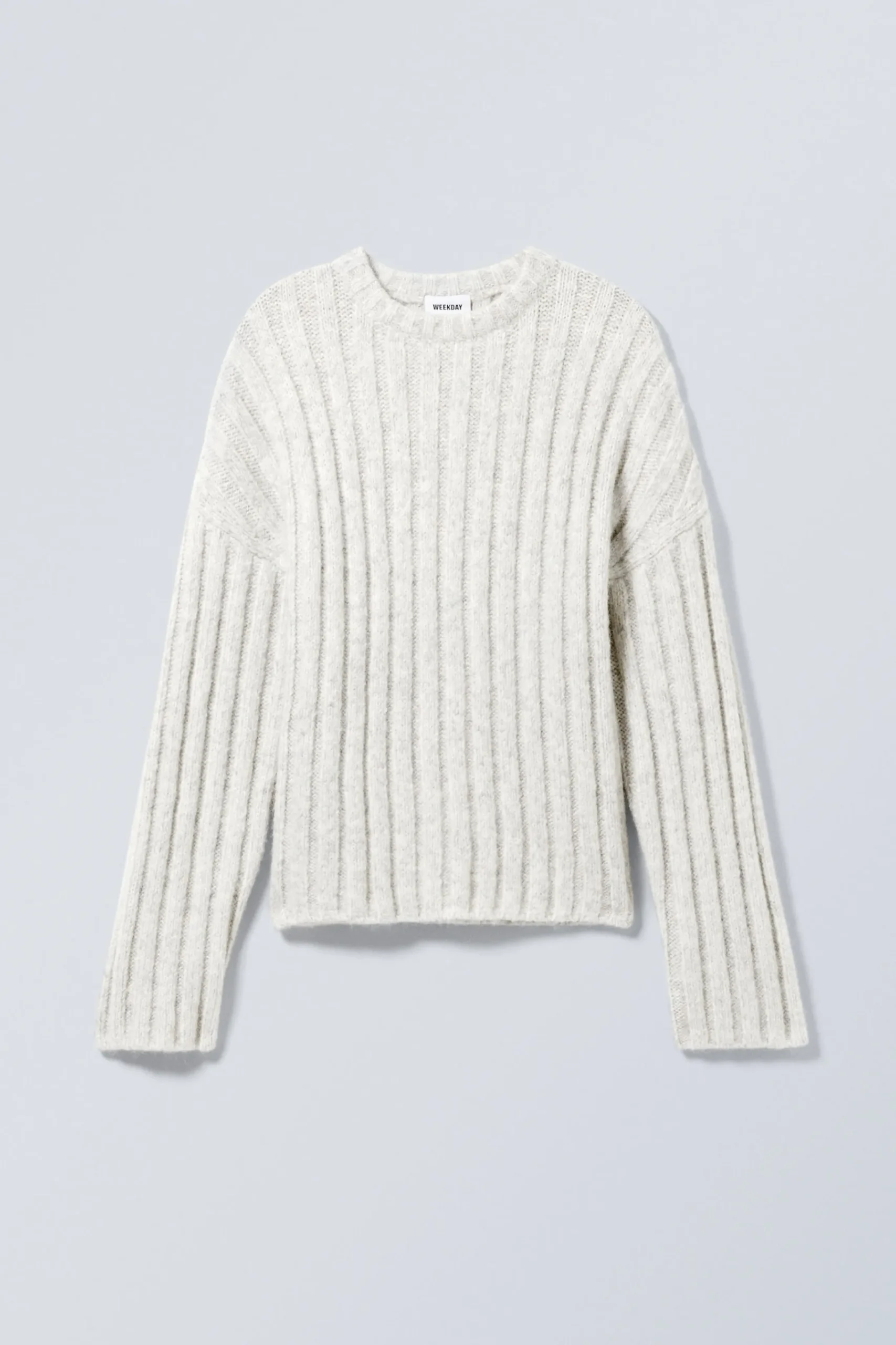 Weekday CROPPED RIB-KNIT SWEATER> Knitwear