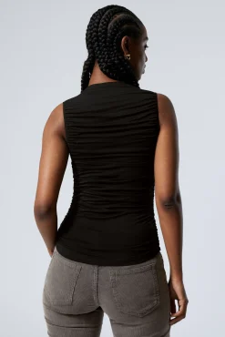 Weekday DRAPE MOCK-NECK TOP><noscript><img width=