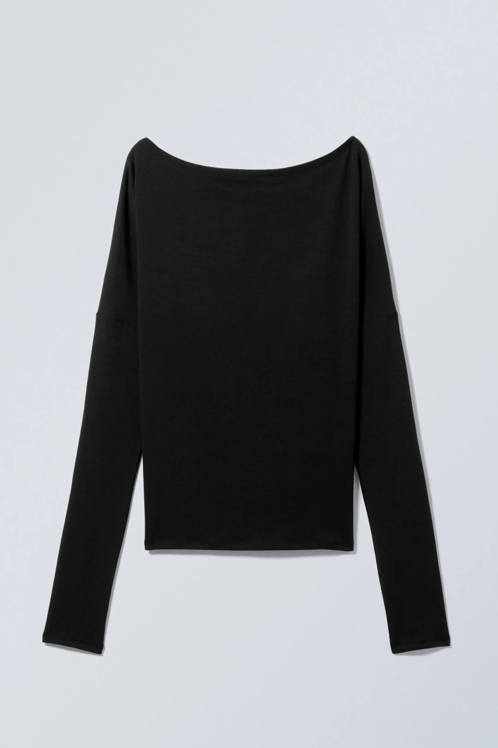 Weekday DRAPED LONG-SLEEVED LYOCELL TOP>Women Tops