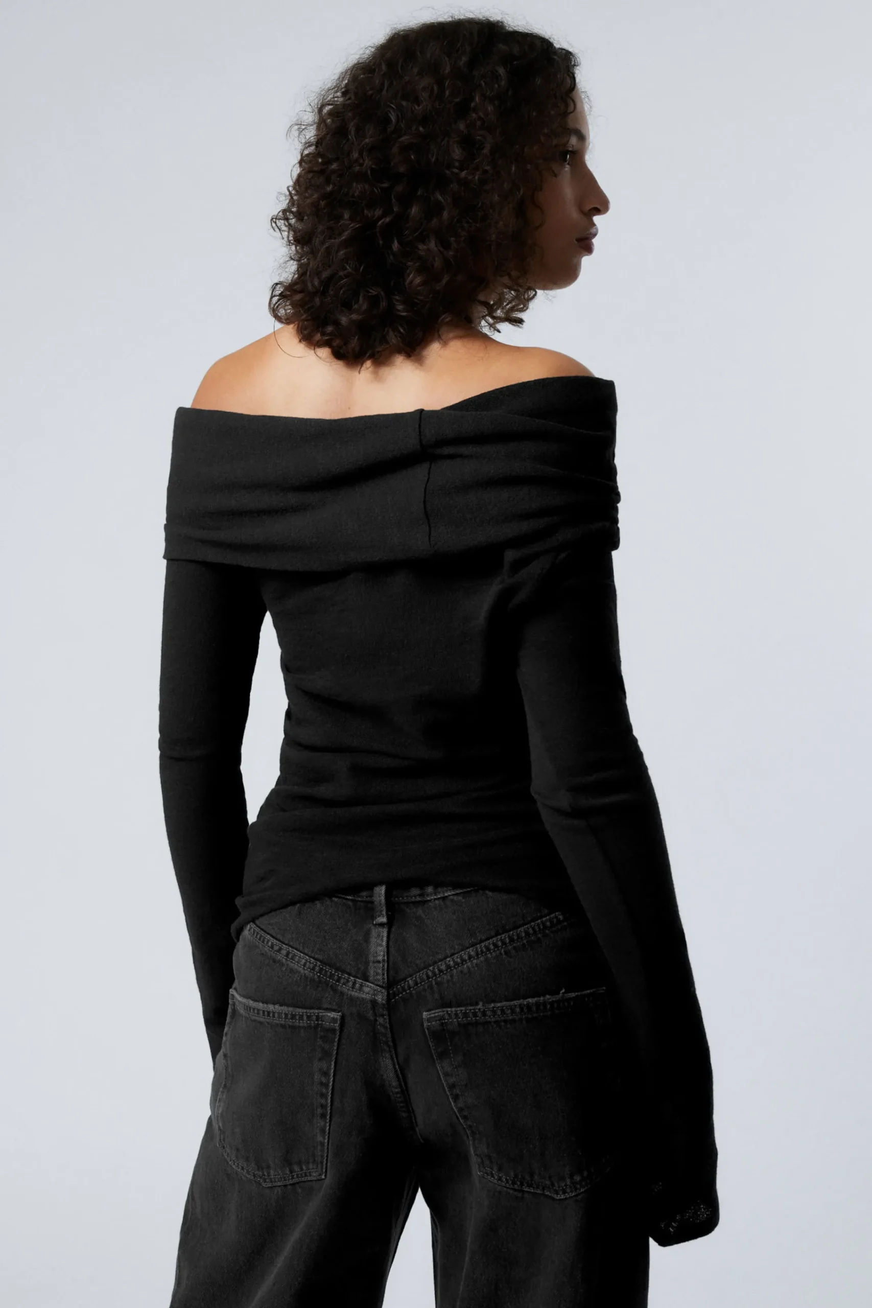 Weekday DRAPED OFF-SHOULDER TOP>Women Tops