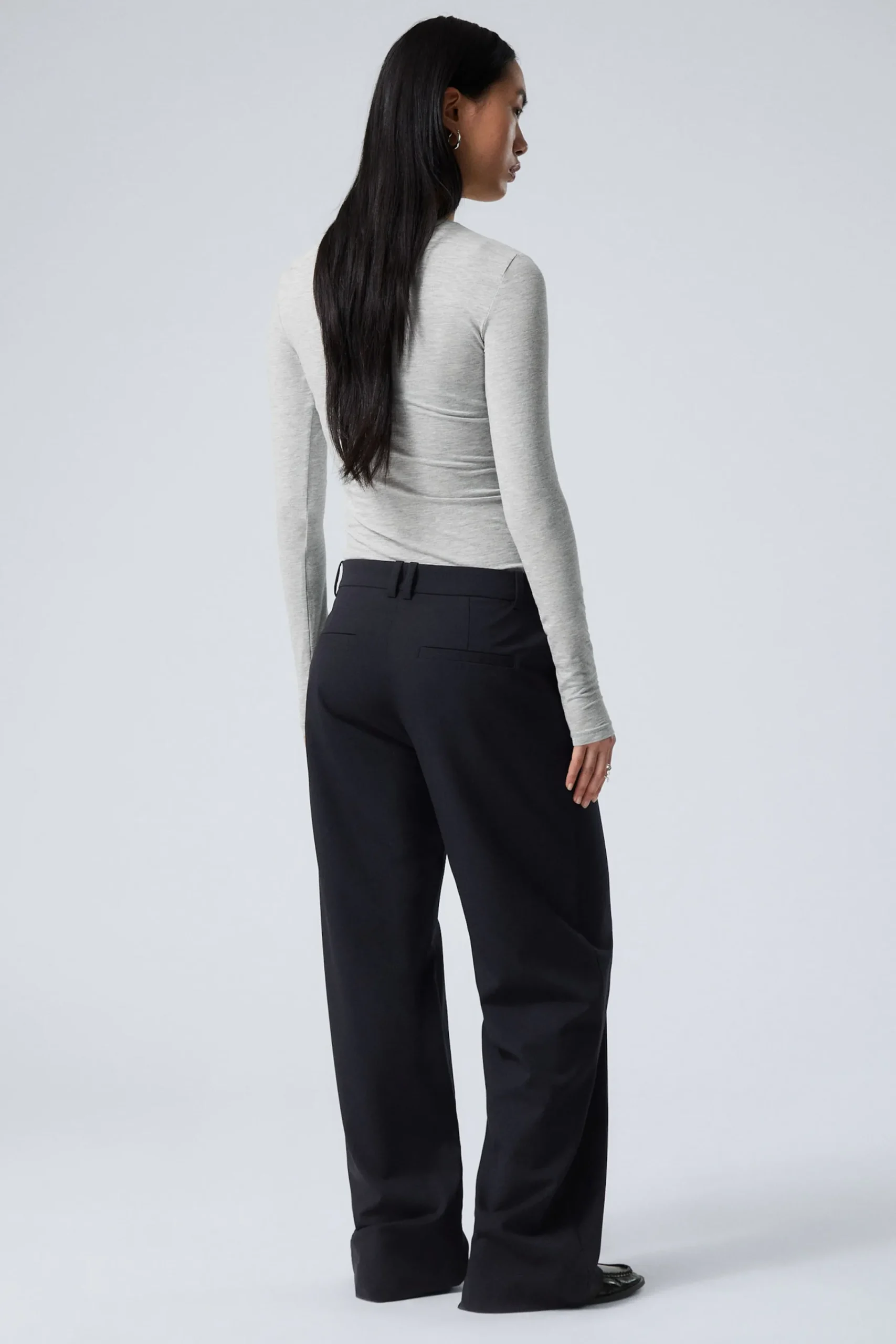 Weekday EMILY LOW WAIST SUITING TROUSERS>Women Trousers