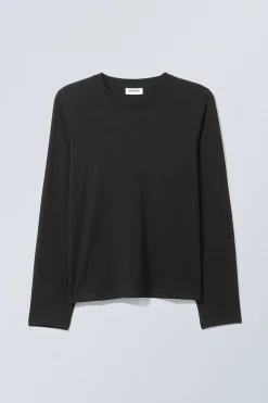Weekday ESSENCE STANDARD LONG SLEEVE><noscript><img width=