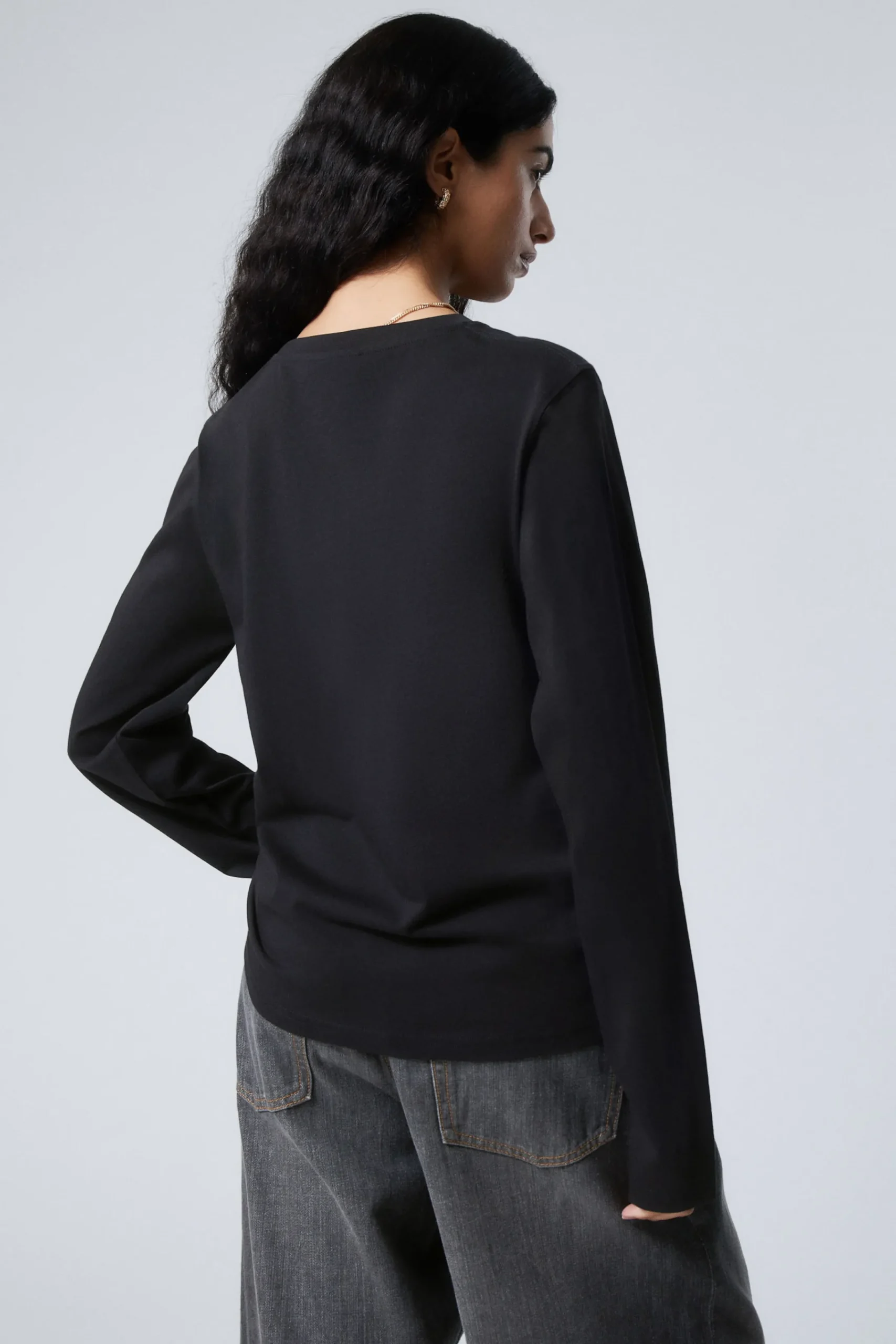 Weekday ESSENCE STANDARD LONG SLEEVE>Women Basics