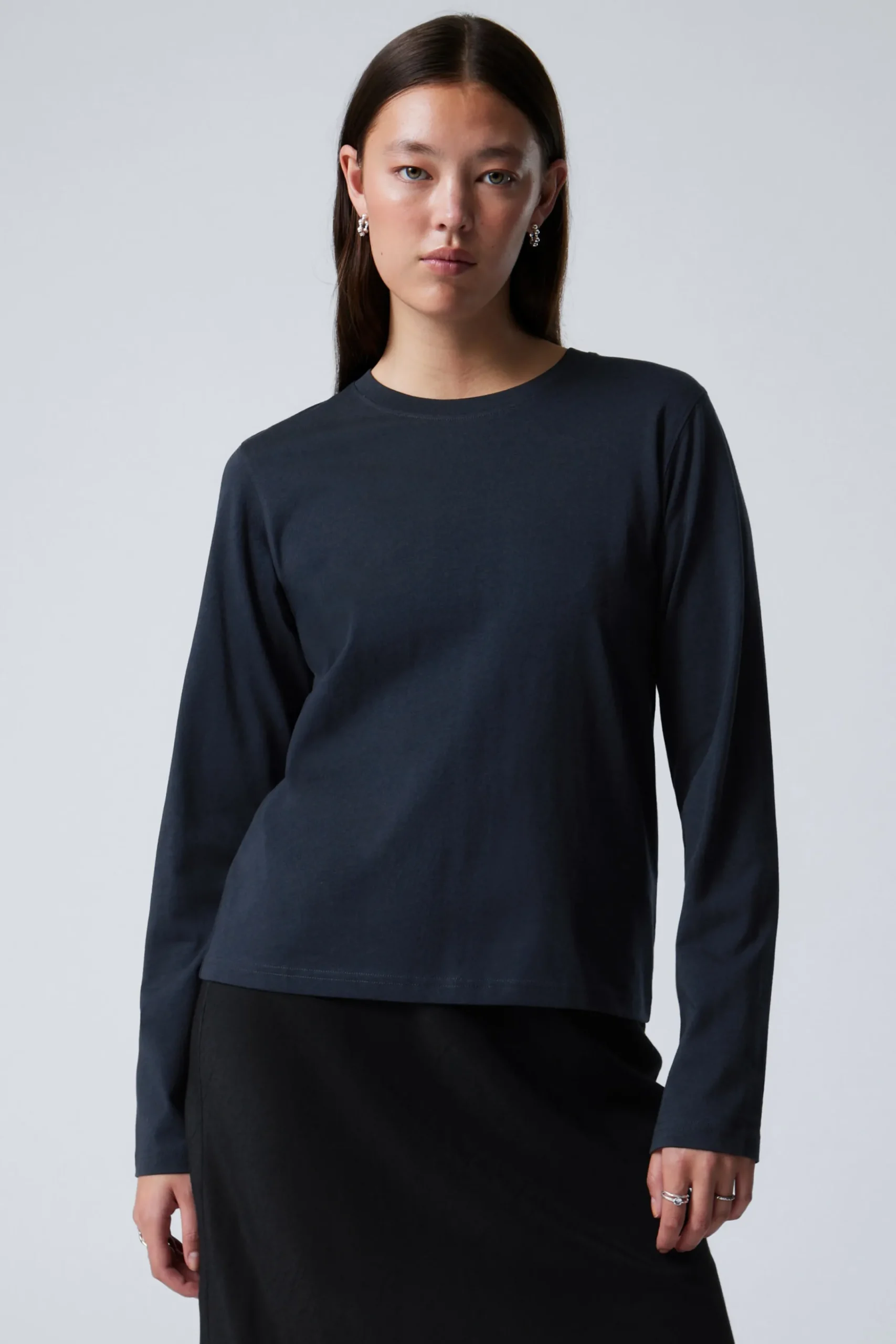 Weekday ESSENCE STANDARD LONG SLEEVE>Women Basics
