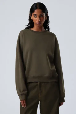 Weekday ESSENCE STANDARD SWEATSHIRT>Women Sweatshirts|Basics