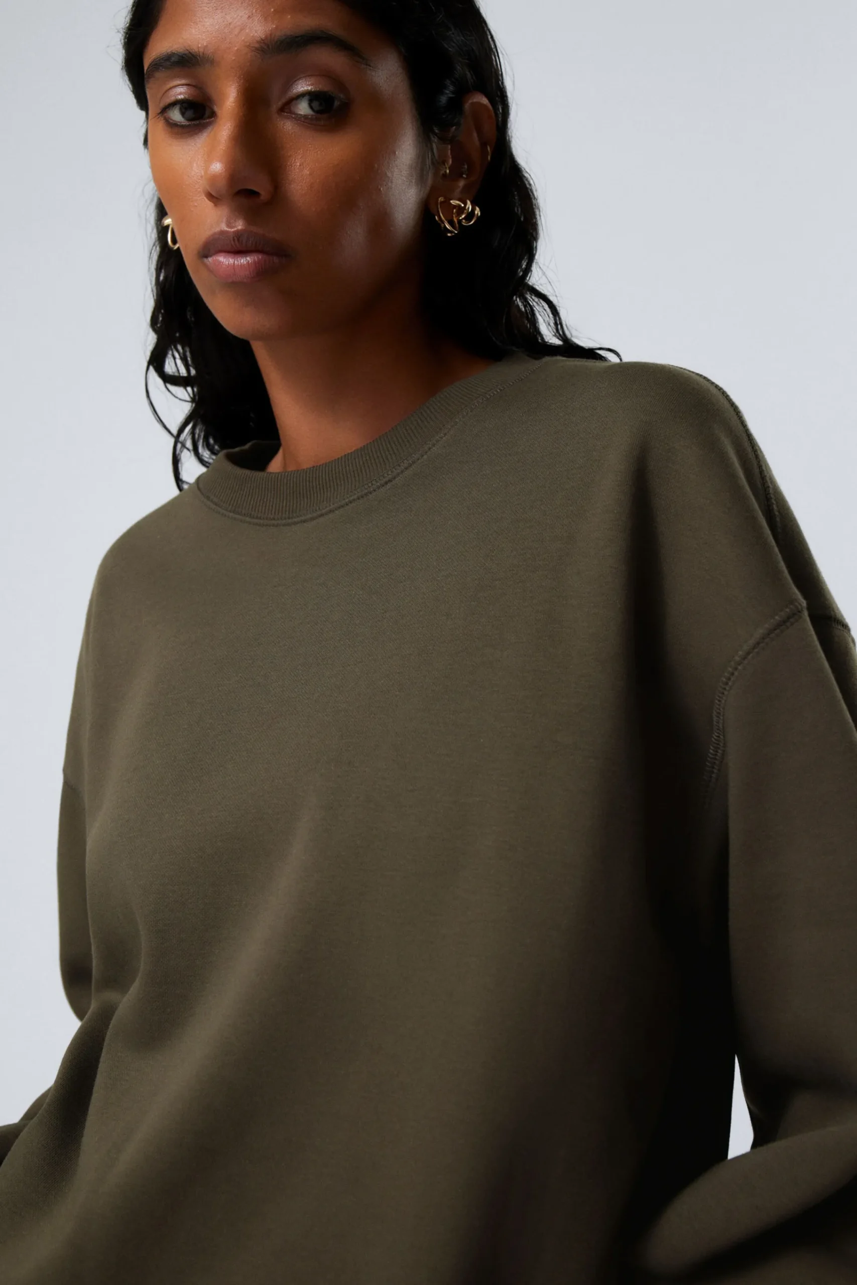 Weekday ESSENCE STANDARD SWEATSHIRT>Women Sweatshirts|Basics