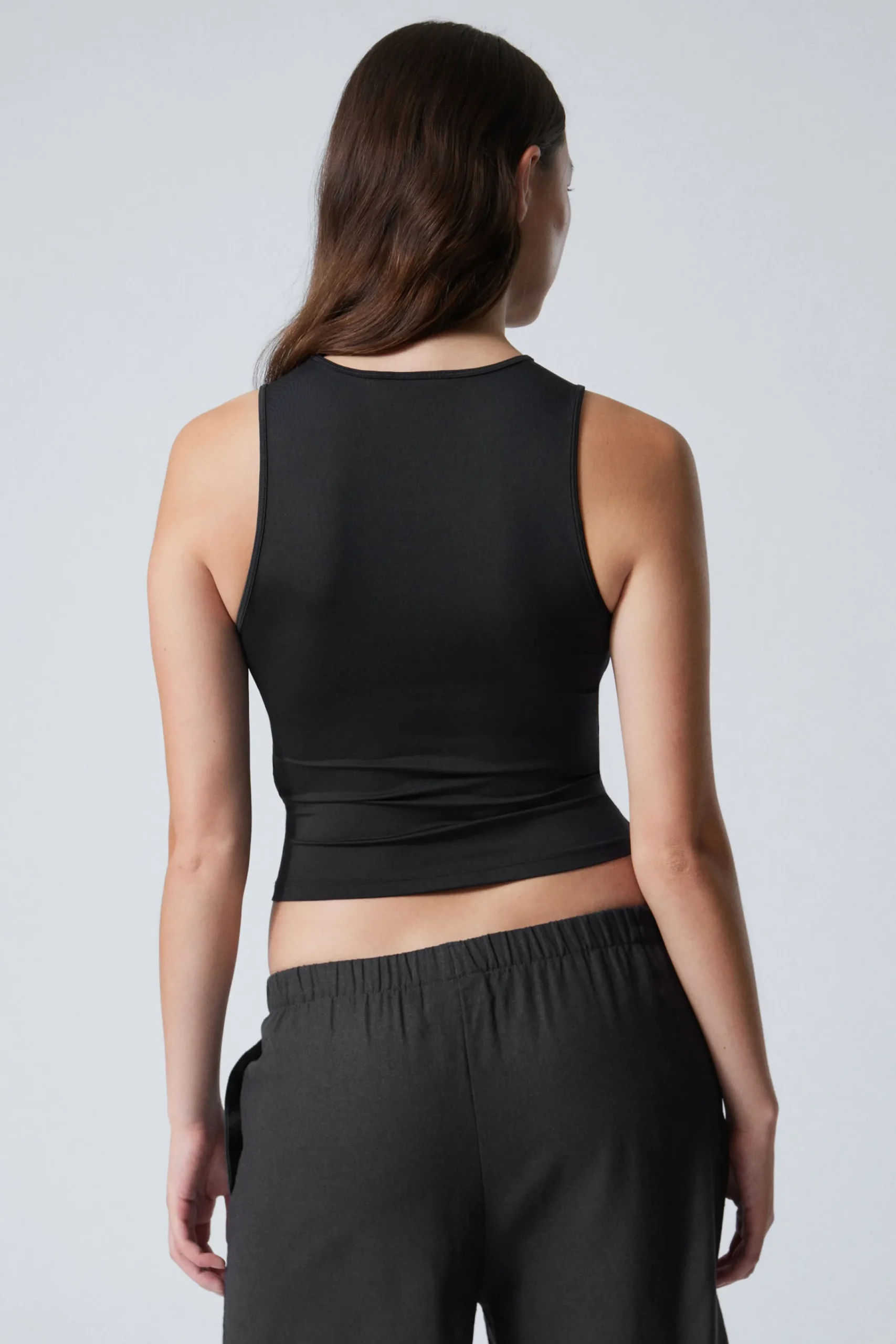 Weekday FINE FITTED TANK TOP>Women Basics|Tops