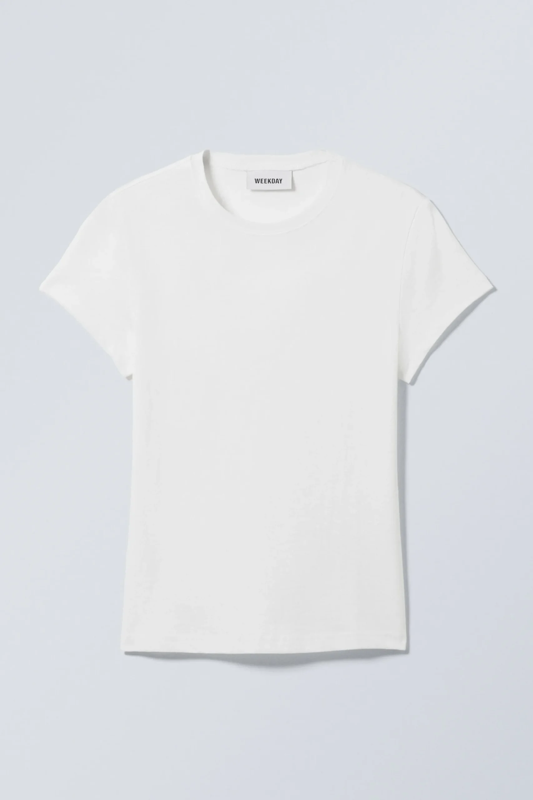 Weekday FITTED SHORT SLEEVE T-SHIRT>Women Basics|T-Shirts