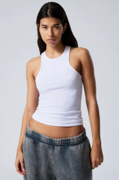 Weekday FITTED TANK TOP>Women Basics|Tops