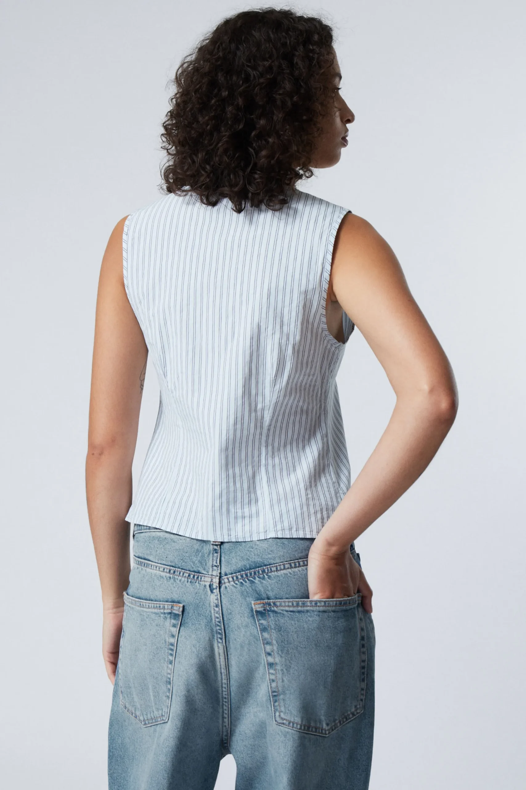 Weekday FITTED VEST TOP>Women Blouses & Shirts|Tops