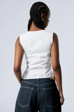Weekday FITTED VEST TOP><noscript><img width=