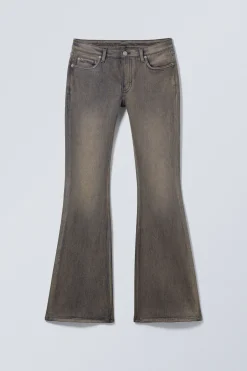 Weekday FLAME LOW RISE SLIM FLARED LEG JEANS><noscript><img width=