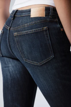 Weekday FLAME LOW RISE SLIM FLARED LEG JEANS><noscript><img width=