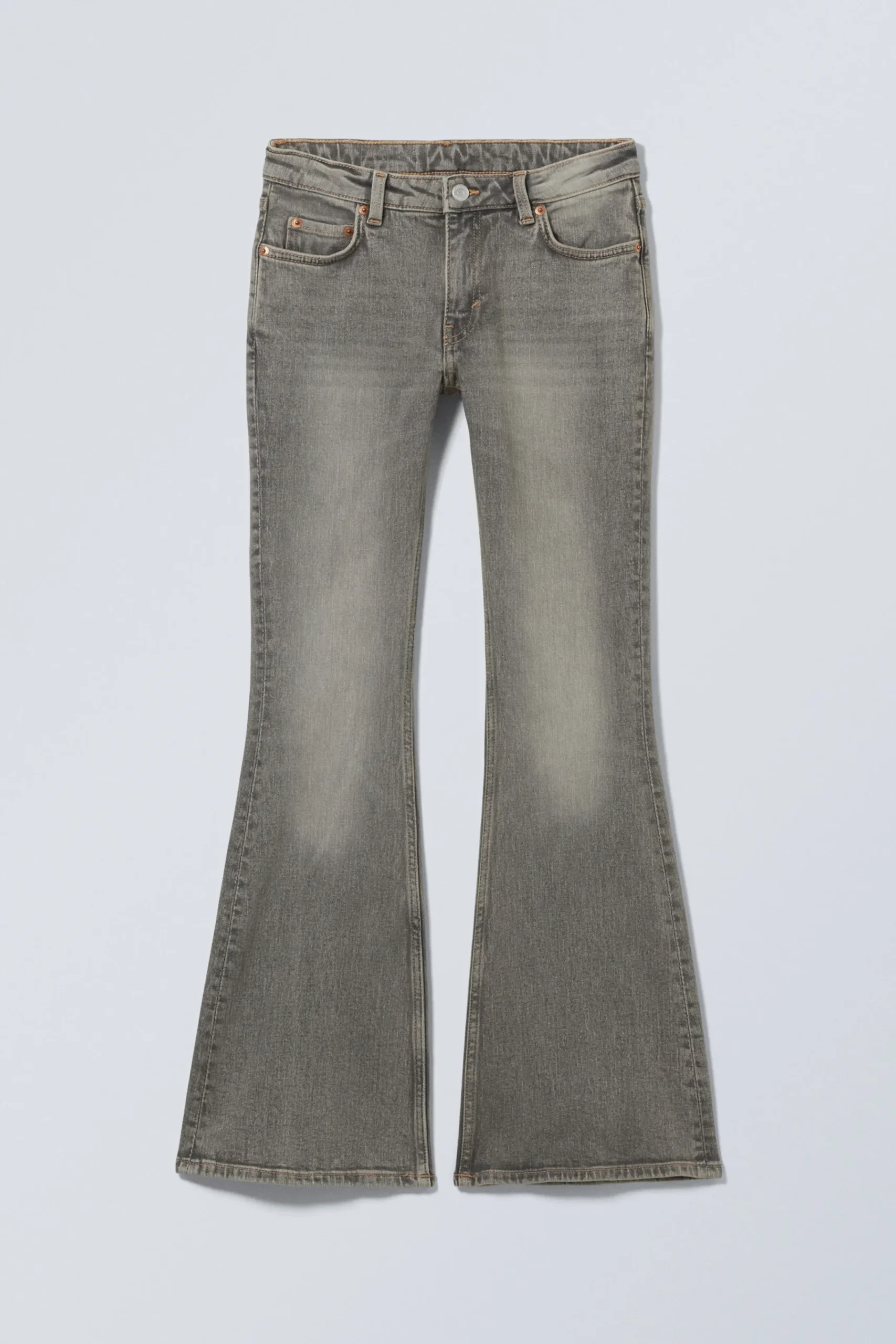 Weekday FLAME LOW RISE SLIM FLARED LEG JEANS>Women Jeans