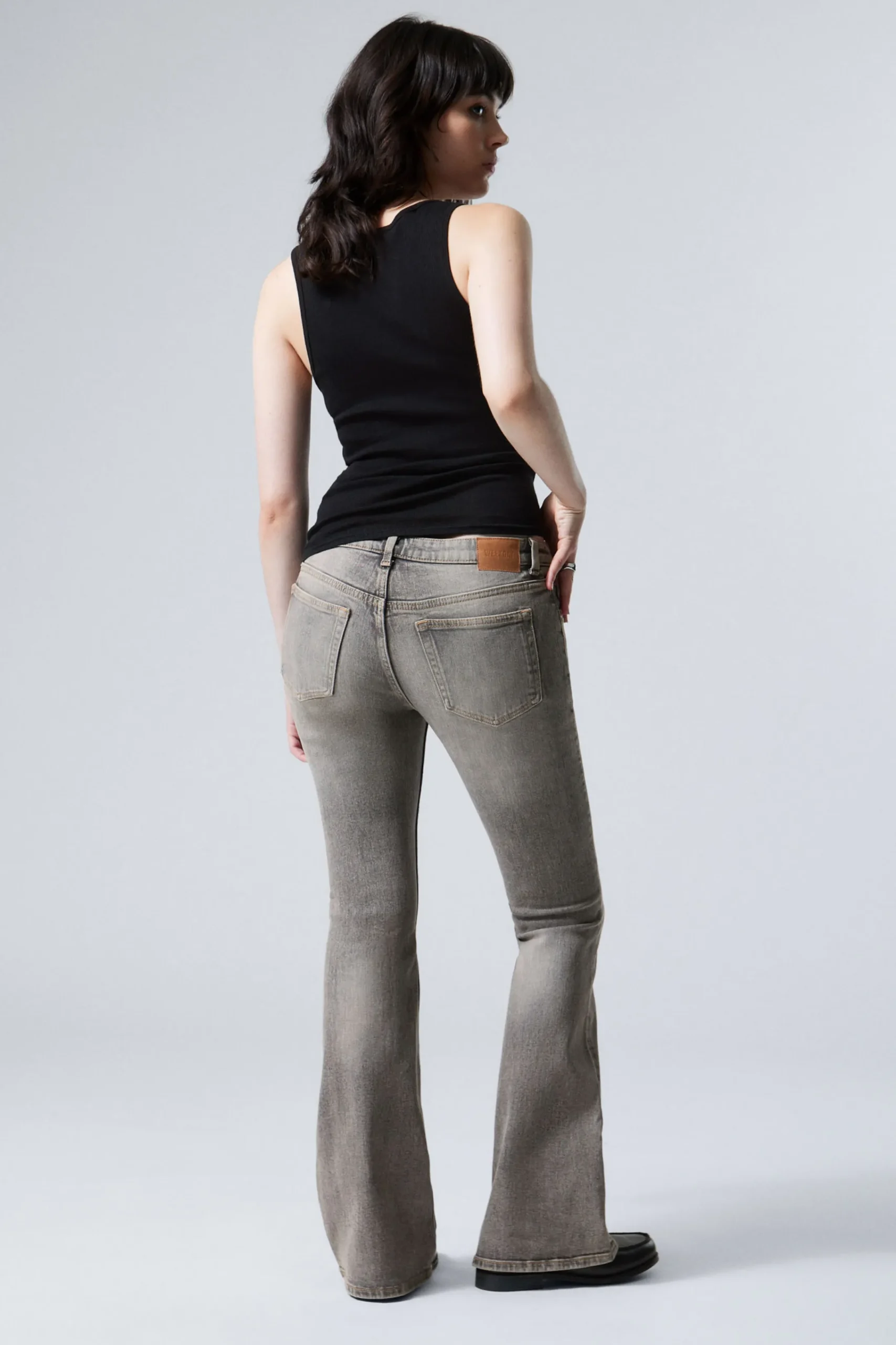 Weekday FLAME LOW RISE SLIM FLARED LEG JEANS>Women Jeans