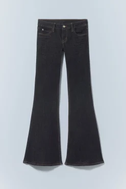 Weekday FLARE LOW WAIST FLARED SKINNY JEANS><noscript><img width=