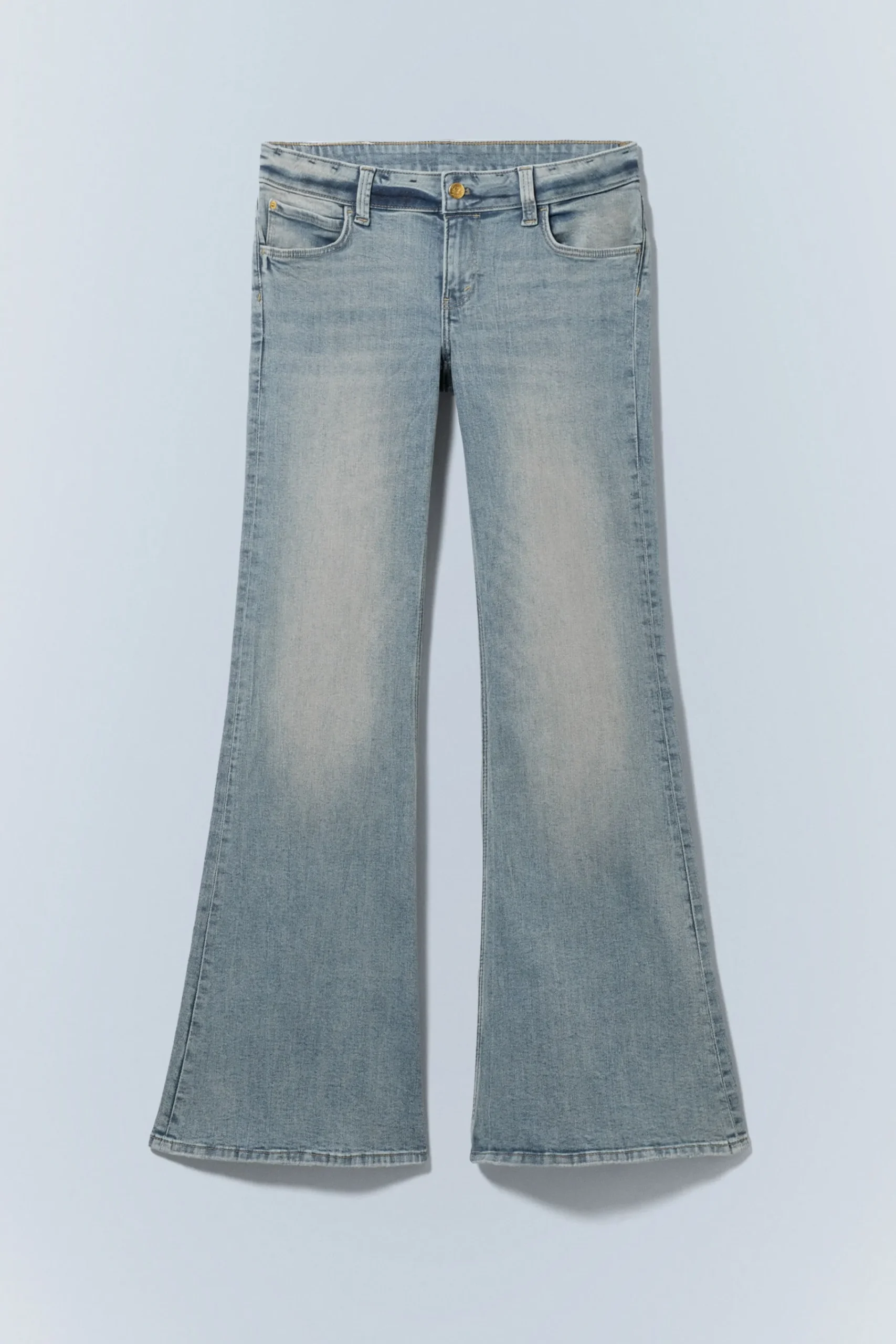 Weekday FLARE LOW WAIST FLARED SKINNY JEANS>Women Jeans