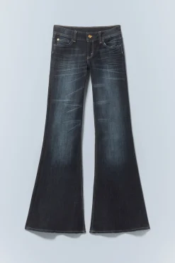 Weekday FLARE LOW WAIST FLARED SKINNY JEANS>Women Jeans
