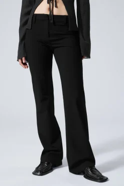 Weekday FLARED SUITING TROUSERS>Women Trousers
