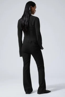 Weekday FLARED SUITING TROUSERS><noscript><img width=