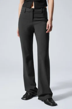Weekday FLARED SUITING TROUSERS>Women Trousers
