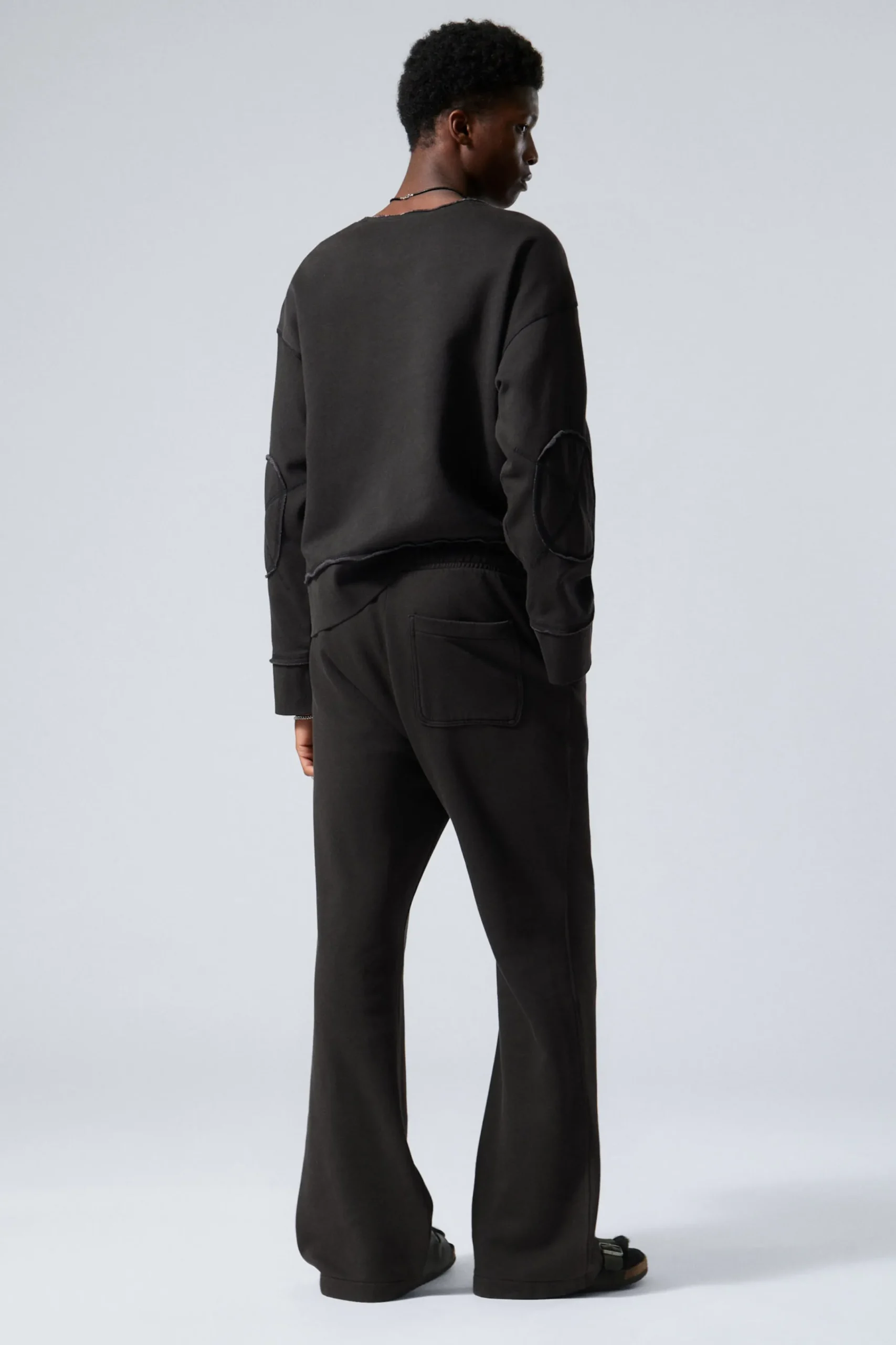 Weekday FLARED SWEATPANTS> Trousers