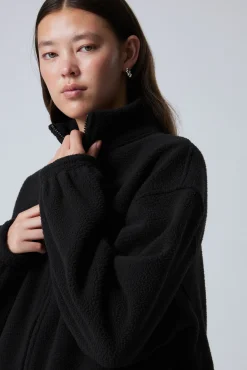 Weekday FLEECE ZIP JACKET>Women Sweatshirts|Jackets & Coats