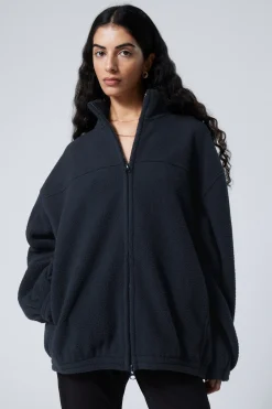 Weekday FLEECE ZIP JACKET>Women Sweatshirts|Jackets & Coats