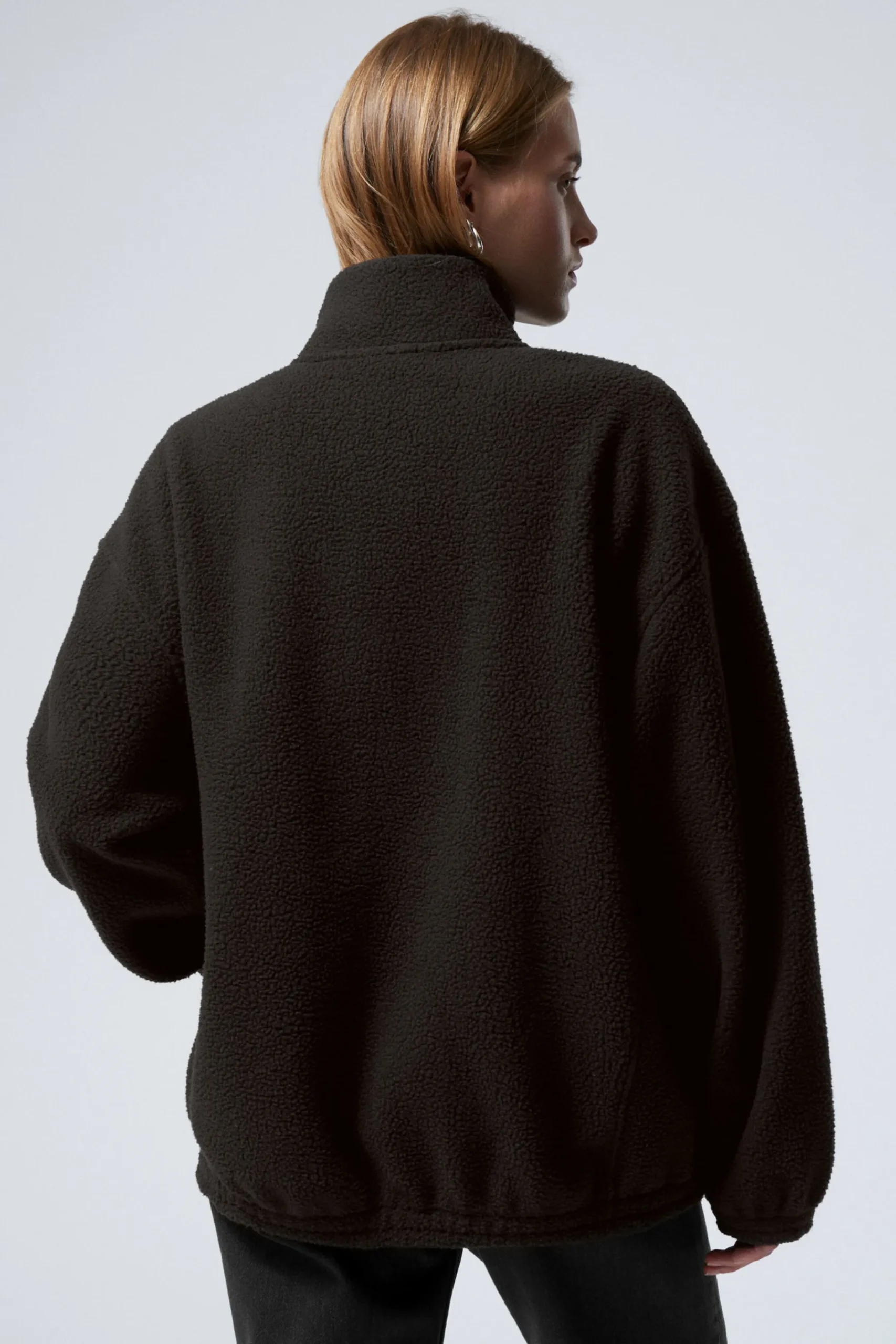Weekday FLEECE ZIP JACKET>Women Sweatshirts